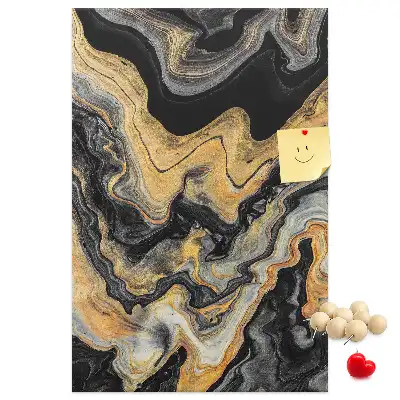 Prikbord Artistieke abstracte vlekken