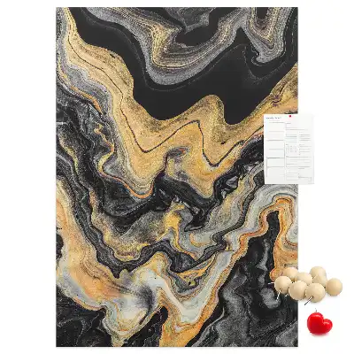 Prikbord Artistieke abstracte vlekken