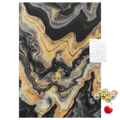 Prikbord Artistieke abstracte vlekken