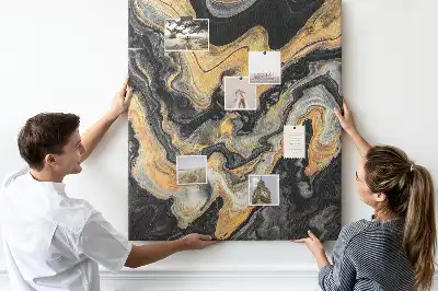 Prikbord Artistieke abstracte vlekken