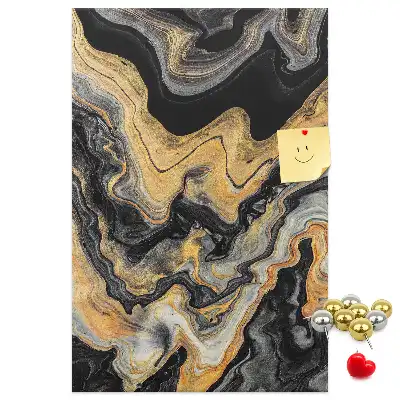 Prikbord Artistieke abstracte vlekken