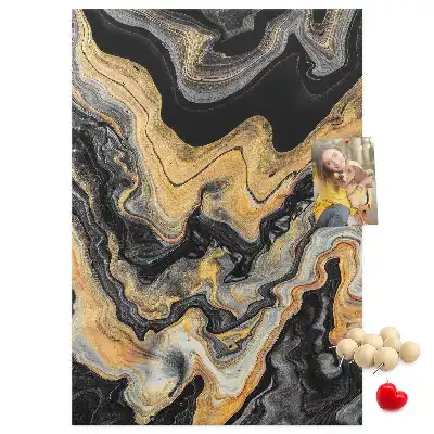 Prikbord Artistieke abstracte vlekken