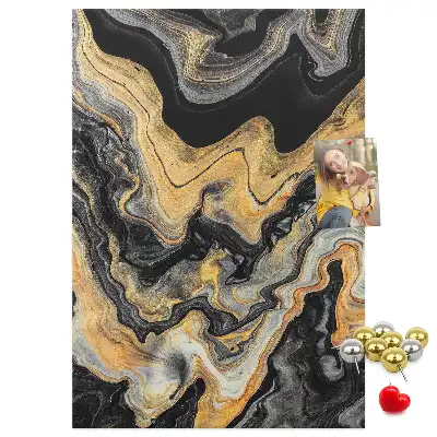 Prikbord Artistieke abstracte vlekken