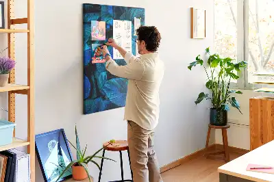 Prikbord Tropische bladeren