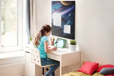 Prikbord van kurk Universum-sterrenstelsel