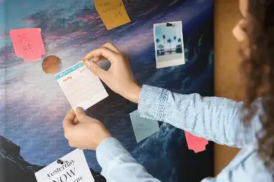 Prikbord van kurk Universum-sterrenstelsel