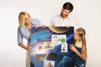 Prikbord van kurk Universum-sterrenstelsel