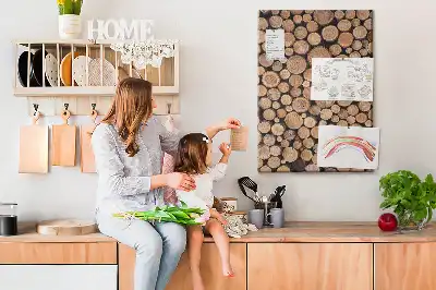 Prikbord Stukken van stammen opstellingen