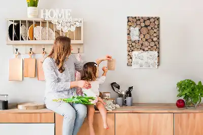 Prikbord Stukken van stammen opstellingen