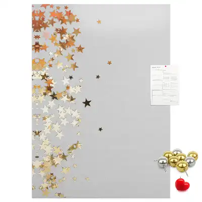 Prikbord van kurk Kleine sterretjes