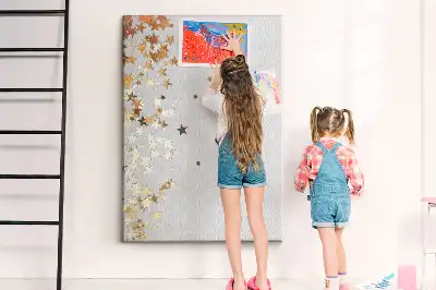 Prikbord van kurk Kleine sterretjes