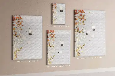 Prikbord van kurk Kleine sterretjes