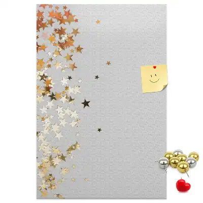 Prikbord van kurk Kleine sterretjes