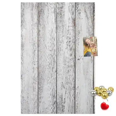 Prikbord Geschilderde planken