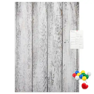 Prikbord Geschilderde planken