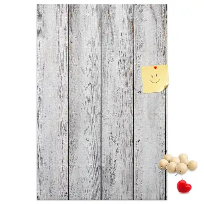 Prikbord Geschilderde planken
