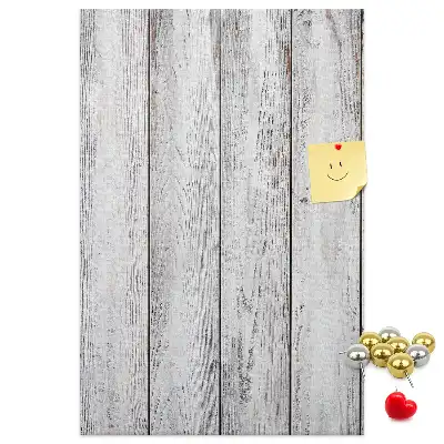 Prikbord Geschilderde planken