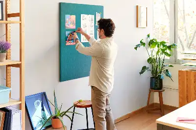 Prikbord van kurk Geometrische abstractie