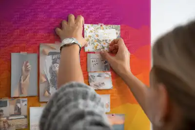 Prikbord Opkomende zon gradiënt