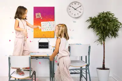 Prikbord Opkomende zon gradiënt