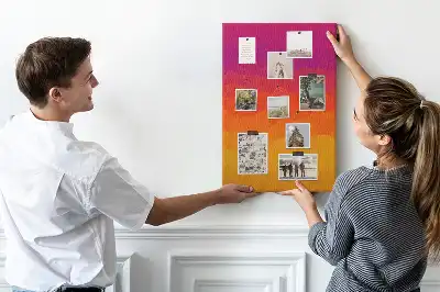 Prikbord Opkomende zon gradiënt