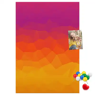Prikbord Opkomende zon gradiënt