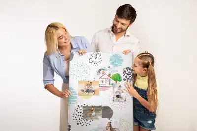Prikbord Kleurrijke cirkels