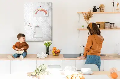 Prikbord van kurk Marmertextuur