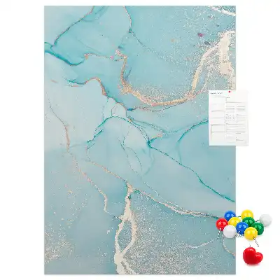 Prikbord van kurk Decoratieve marmertextuur
