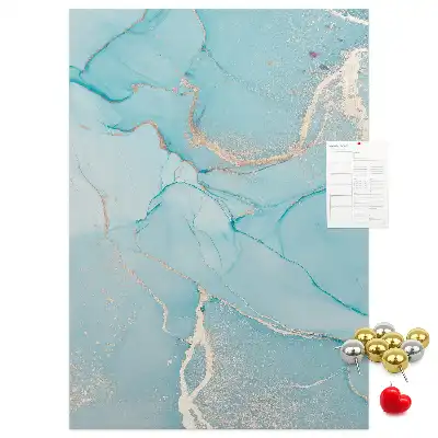 Prikbord van kurk Decoratieve marmertextuur