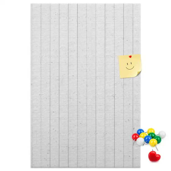 Prikbord van kurk Onbewerkt hout