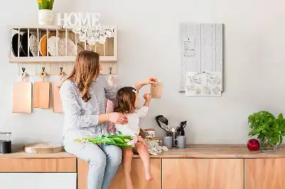 Prikbord van kurk Onbewerkt hout