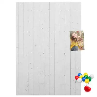 Prikbord van kurk Onbewerkt hout
