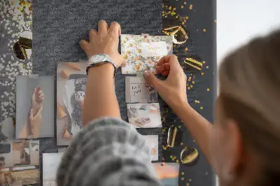 Prikbord Gouden confetti