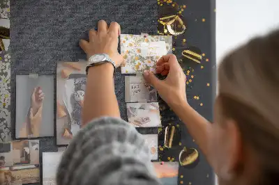 Prikbord Gouden confetti