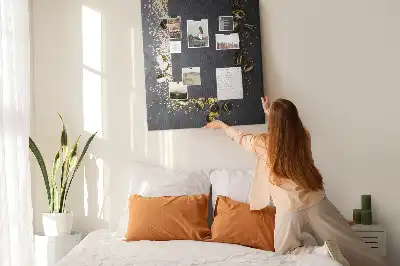 Prikbord Gouden confetti