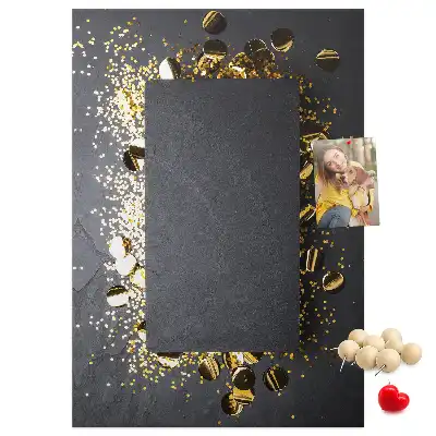 Prikbord Gouden confetti