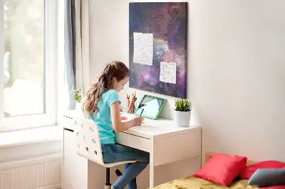 Prikbord van kurk Sterrenstelsel