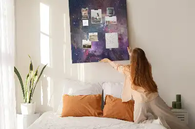 Prikbord van kurk Sterrenstelsel