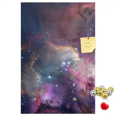 Prikbord van kurk Sterrenstelsel