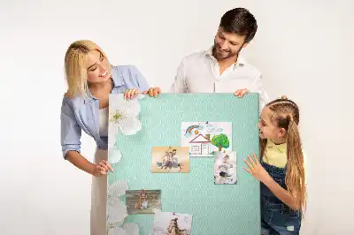 Prikbord van kurk Bloemen in bloei