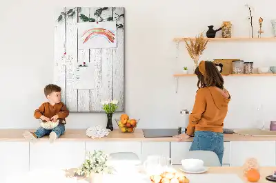 Prikbord Houten panelen