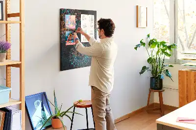 Prikbord van kurk Decoratieve mandala