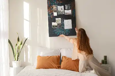 Prikbord van kurk Decoratieve mandala