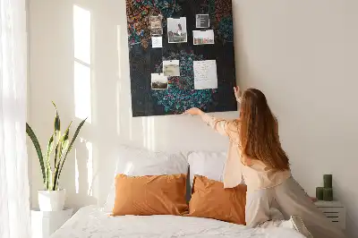 Prikbord van kurk Decoratieve mandala