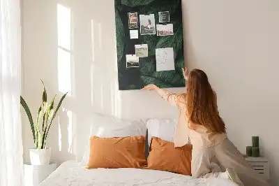 Prikbord Bladeren van junglevegetatie