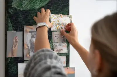 Prikbord Bladeren van junglevegetatie