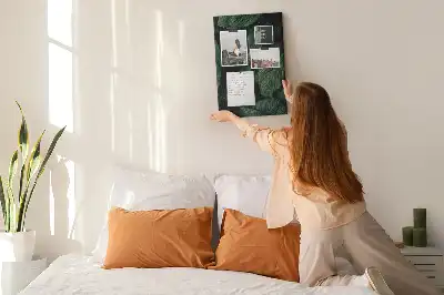 Prikbord Bladeren van junglevegetatie