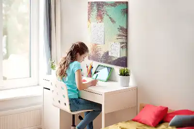 Prikbord Exotische palmboom