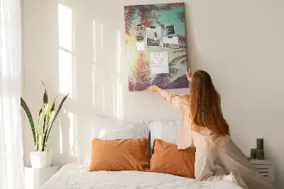 Prikbord Exotische palmboom
